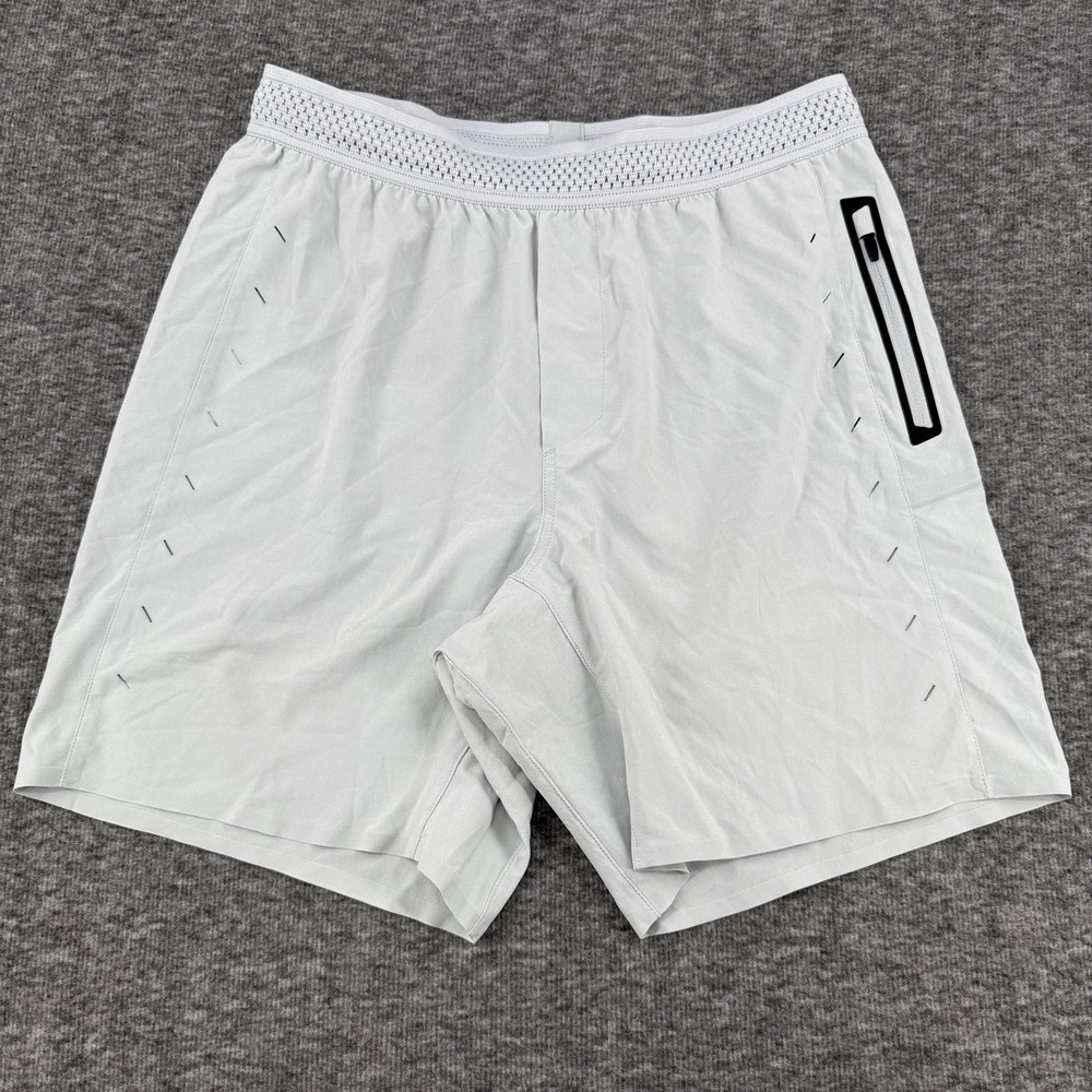 Ten Thousand‎ TTSH004V2 Session Training Shorts Men Small Lt Grey 7in Inseam NWT
